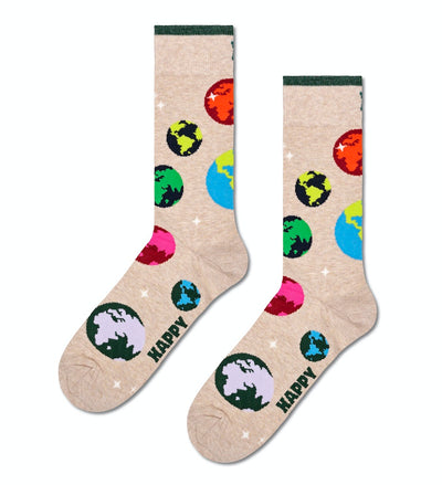 Planet Earth Sock