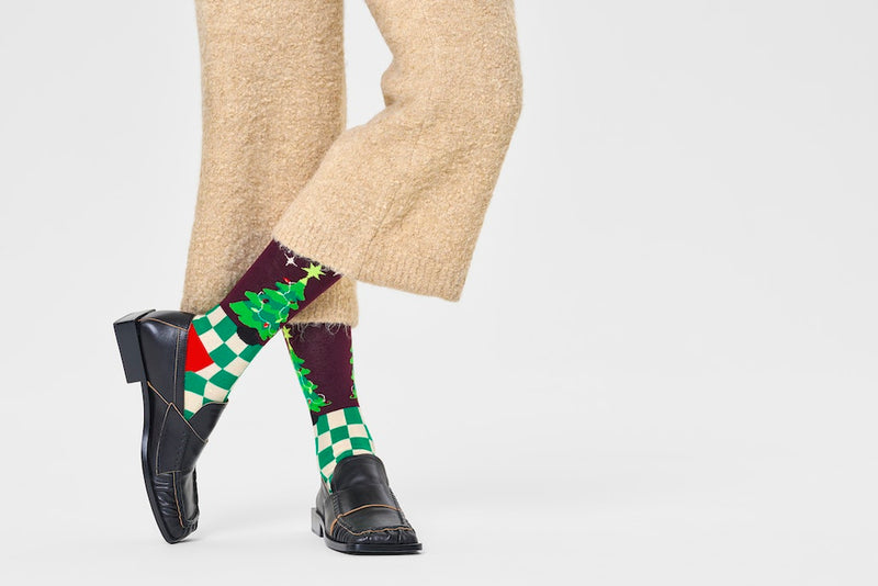 Christmas Tree Sock