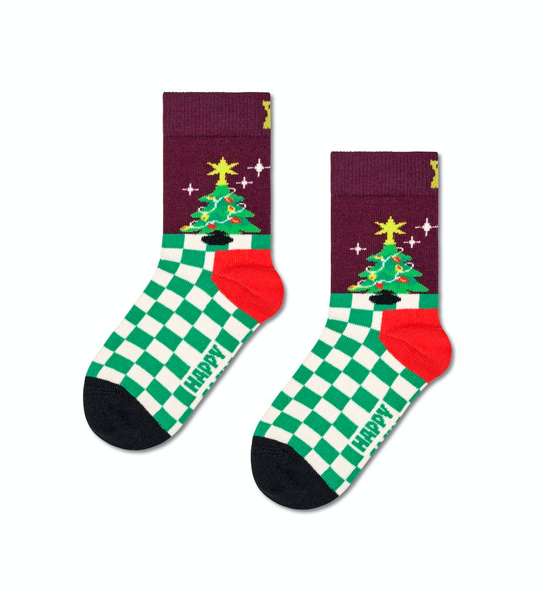 Kids Christmas Tree Sock