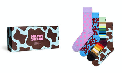 4-Pack Colorburst Socks Gift Set