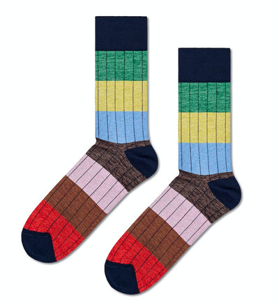 Dressed Multi Stripe Sock