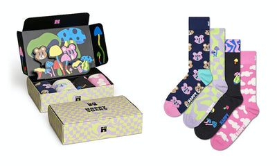 4-Pack Happy In Wonderland Socks Gift Set