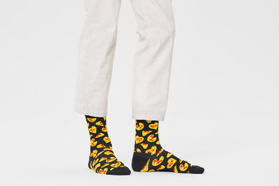 Pizza Love Sock