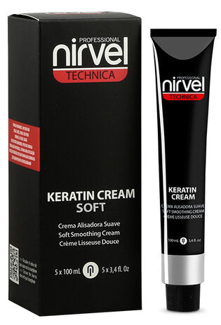 Nirvel Technica Keratin Smoothing Cream Soft 5 x100 ml